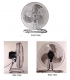 KF-1813E 18" (45cm) Industrial Desk / Floor Fan