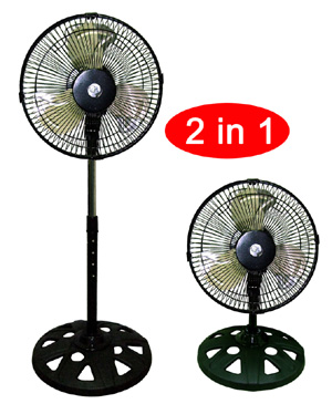 KMY-1092 10" Two in One Fan